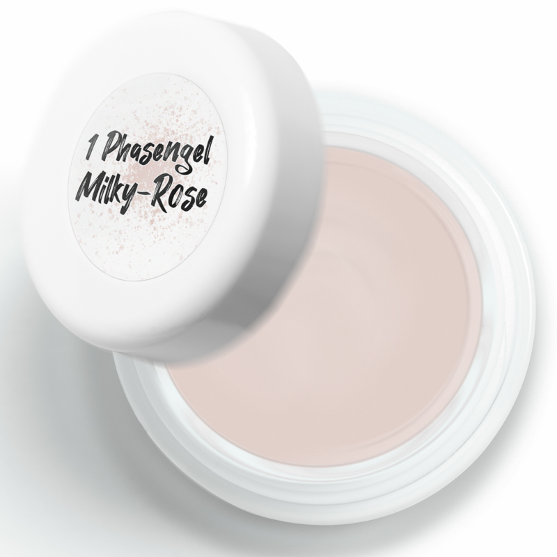 1 Phasengel Milky-Rose